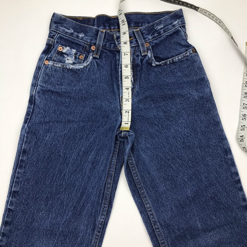 Vintage LEVI'S 550 Custom High Rise Jeans Size 23 - Picture 3 of 7